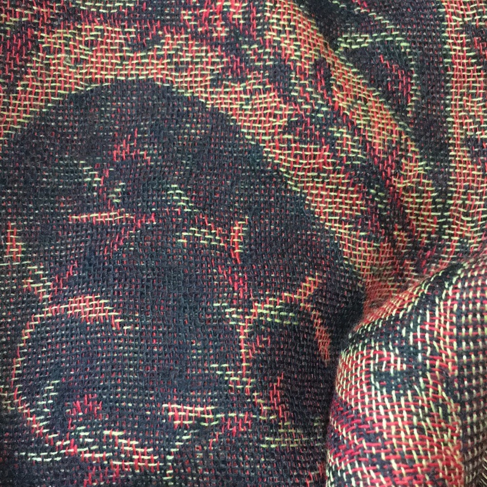 Woven Paisley Scarf/Shawl NWT